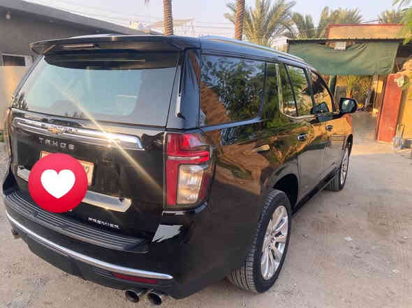 السلام عليكم تاهو موديل 2021برايمر خليجيه كفاله عامه سياره جديده كلش مكينه 5300فول مواصفات بنوراما دوس شفط مري قلاب كشن حساس داخل عسلي مواصفات البرايمر معروفه رقم اربيل بسمي مكاني ديالى بعقوبه السعر 475وبيها مجال ***********
