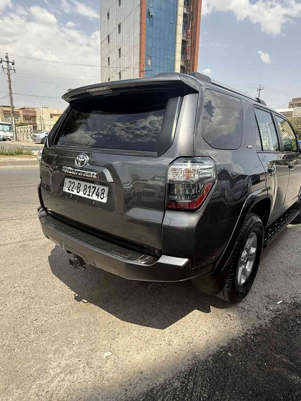 TOYOTA  4RUNNER   2021SR5 Premium
~ تويوتا 4 رنر  
~ وارد أمريكا  
~ موديل 2021
~ محرك 6 سلندر  / V6 
~ دبل أكسلة  4WD 
~ مواصفات SR5 
~ شاشة كبير  
~ كاميرا
 السعر290💵$
~ كشن جلدة كهربائية 
~ ويل كب كرومة 
~ حجم تايرات ١٧🌀
~ 7راكب 
~ ماشي45 ميل 
~ إيرباگ ستيرن راجع  شركة 100%  
‏شارع فلسطين ***********
 الاستفسار عن طريق الاتصال او واتساب
غير متواجد ماسنجر
