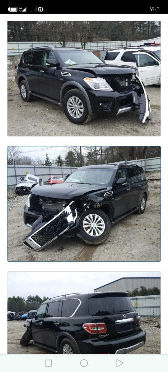 السلام عليكم 
نيسان ارماد 2017 سياره جاهزه فول مواصفات حادث مرفق ل منشور بسمي تحول لو وكاله للبيع او مراوس مكاني بغداد غزاليه ***********
