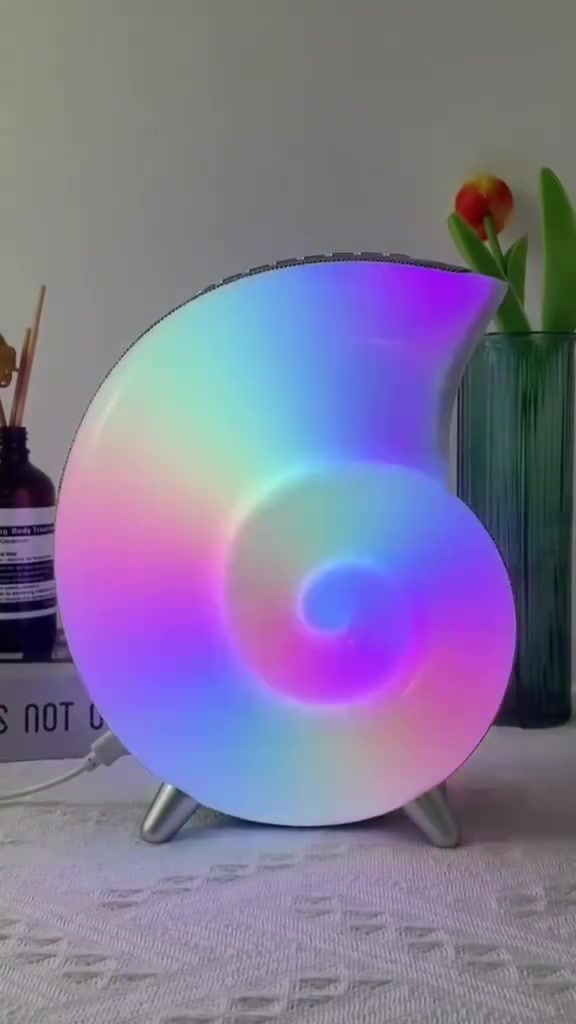 ✨ مو بس سماعة... تجربة كاملة!

🌀 Conch Music Lamp بتصميم الصدفة الأنيق يجمع بين الجمال والتقنية بمكان واحد.

🎶 صوت ستيريو قوي يملأ الغرفة بأجواء مميزة

🌈 إضاءة ذكية بـ 16 مليون لون تناسب كل مزاج

⏰ منبّه ذكي + أصوات طبيعية تساعدك على الاسترخاء والنوم

💡 جهاز واحد = موسيقى + إضاءة + راحة بال

✨ حوّل غرفتك إلى مساحة فخمة ومريحة بلمسة عصرية مميزة.

👉 الخيار المثالي للبيت، المكتب أو كهدية راقية 🎁

💰 السعر: 25 ألف دينار عراقي فقط
🚚 التوصيل مجاني لجميع المحافظات

📞 للحجز والاستفسار:
***********
