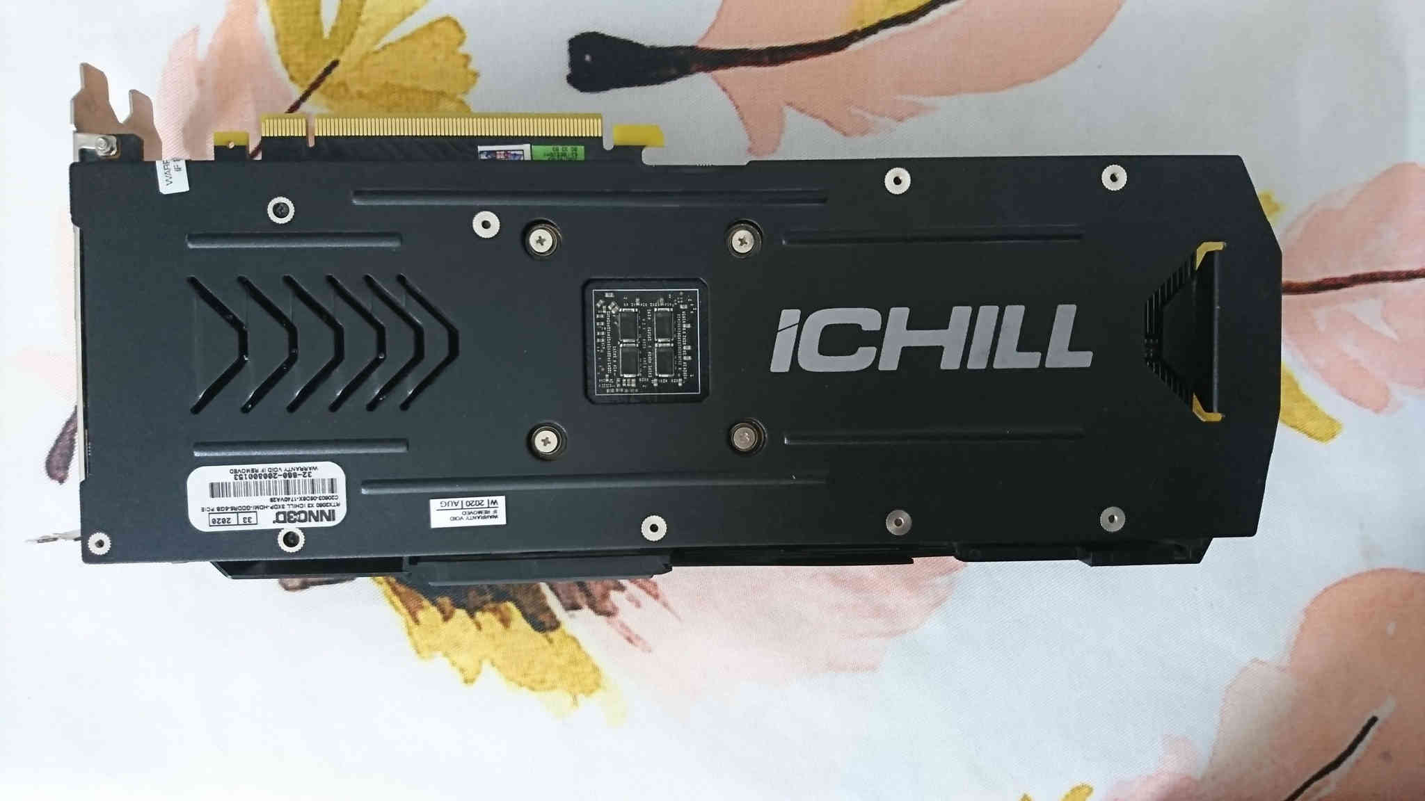 كارت شاشة مستخدم نظيف للبيع: INNO3D RTX 2060 6GB iCHILL 3X

سعرة 200 الف شامل التوصيل 🔒

ضمان اسبوع فحص 

مكاني بغداد/بياع
رقمي واتساب:
***********
