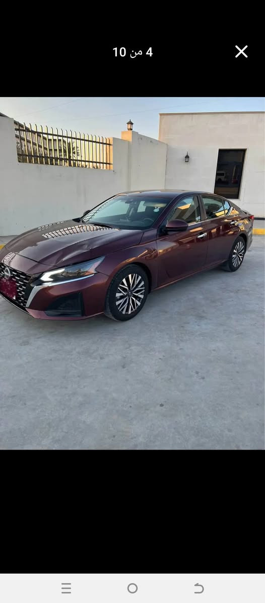 سلام عليكم سياره نيسان التيما موديل 2023موصفات اس في سياره فول عدة الفتحةالمكان ديالى لخالص ***********.     165بيهة مجال بيهة صبغ حافت البنيد وهلال لجاملغ لخلفي ولحادث مرفوقة بل منشور
