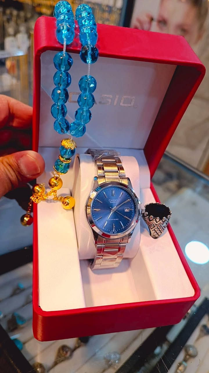 سيت ساعة رجالي CASIO 
مع العلبة casio بالإضافة الى سبحة وخاتم

#CASIO #ساعة_كاسيو


**إذا كنت صاحب هذا الإعلان وتريد حذفه لأي سبب، رجاءا أرسل رسالة إلى الدعم الفني**