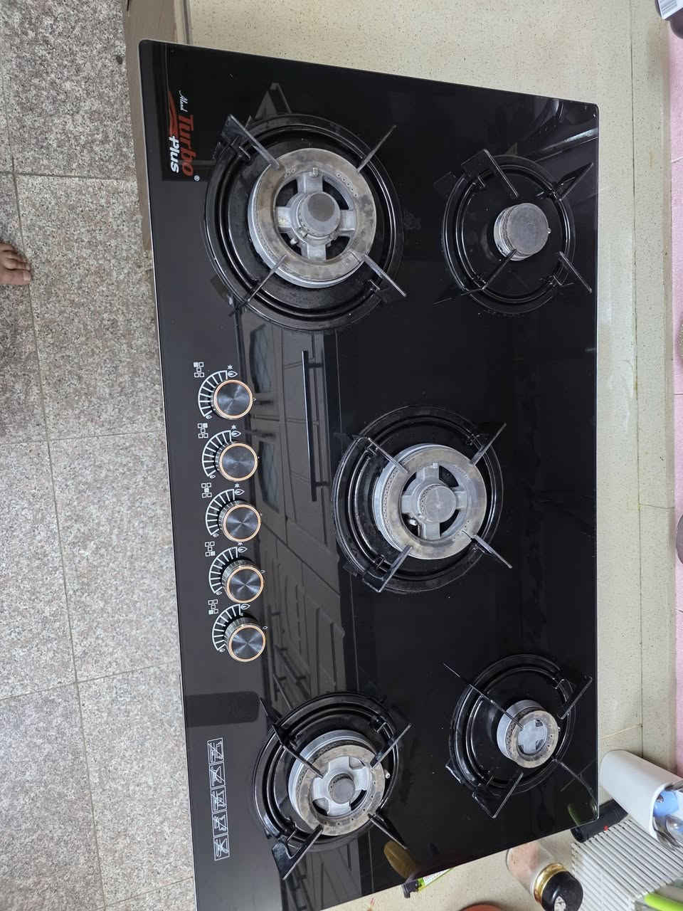 طباخ منضدي ٥ عيون اخو الجديد تربو ب٧٥  رقمي***********  بغداد ساحة بيروت
