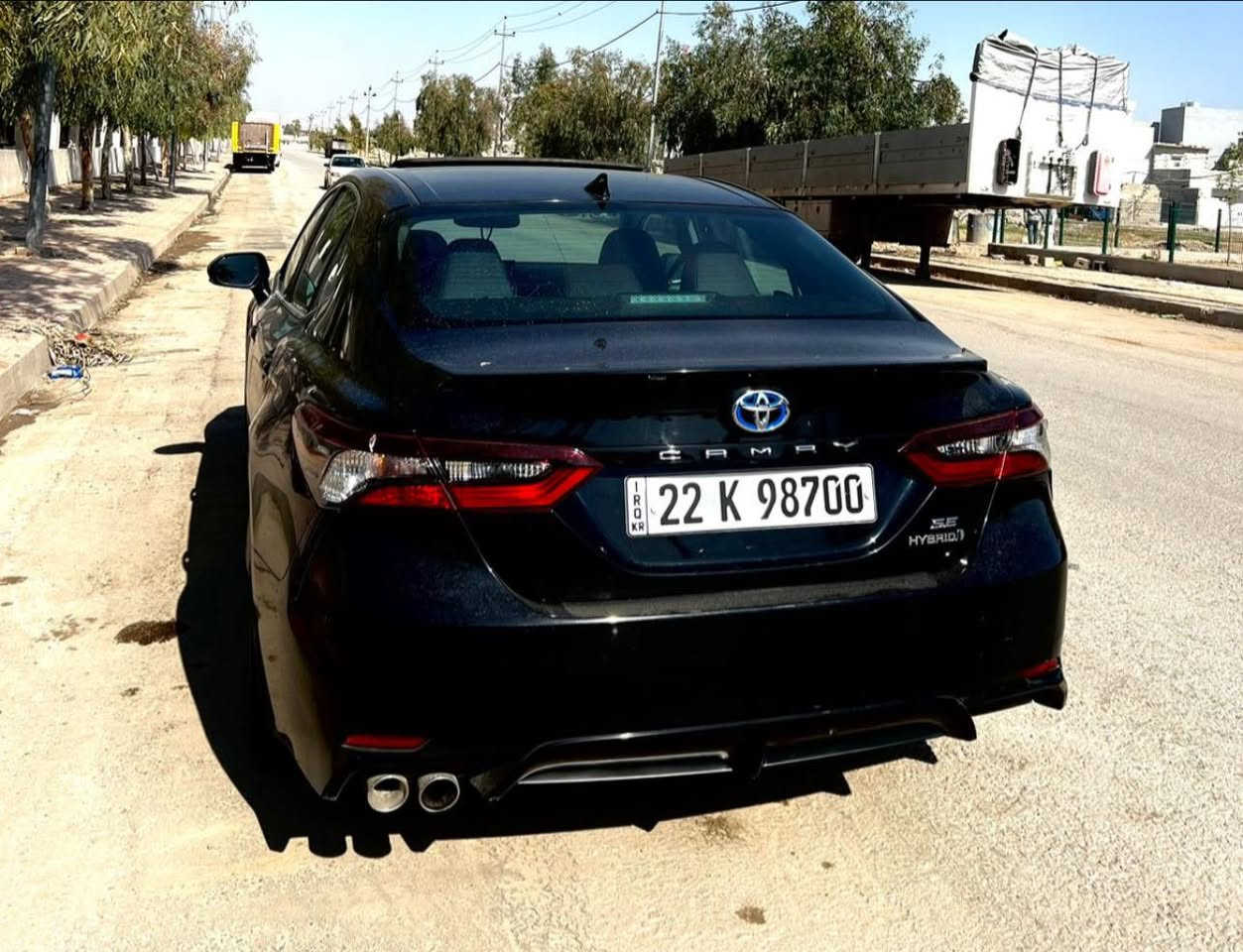 ئۆتۆمبێل: تۆیۆتا کامیری ٢٠٢٢

هایبرید
٧٢ هەزار مایل ڕۆیشتووە
ڕەنگ ڕەش

ســــعر $ یەک کۆمێنـت بکە راســـتەوخۆ بــۆ دێـــت🟢

‏SE +وارد ئەمریکی
سلایت، کوشن هیتەر،بەسمە
شەغال،گێڕ لە سوکان،سێ مۆدی لێخوڕیخ ،کوشن جلد
ڕادار،خەتی جادە،ئیمێرجینسی برێک،ڕاداری ئاوێنە
هتد ….
ئەو ژمارە جوانەشی لەگەڵە
سەنەوی و ژینگەی تا 2028
١پارچەی هەیە، تەنیا سندوقی کلێیەرە
دوو سێ شوێنی بچوکی لە بۆنیت و چاملخ PDR ە 
پەڕەشوتی نەتەقیوە (هەمووی سەلامەتە)
پێش کەپس

ژمارەی خاوەن سەیارە 👈: ***********
