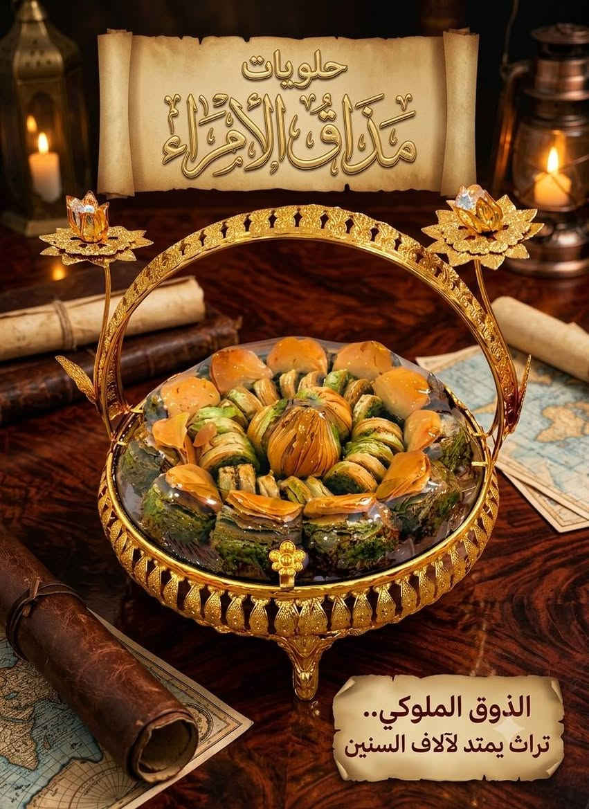 بعد لا تحتار من عندك مناسبه لو خطار عزيز
مذاق الأمراء  وفرتلك مقدمه حلويات جاهزه 
تحتوي على حلويات بالفستق الحلبي والدهن الحر 
نسعى دائما لرضاكم

الرقم: *********** متوفر وتساب 

العنوان: المحمودية حي العسكري قرب انشائيه محمد الجنابي
