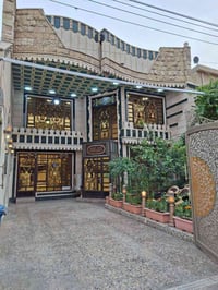 دار للبيع طابقين ونص المساحه ١٧٠متر بالسند ١٨٠متر واقع حال بناء حديث ي...