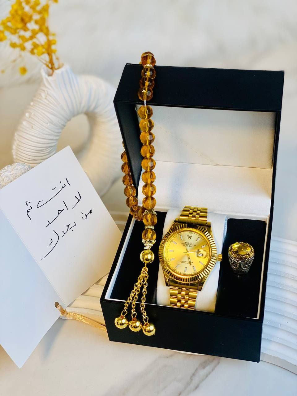 🌸 توفر بوكس رولكس 🌸
باللون الذهبي الجميل 💋
جديدنا بوكس ساعة🔥🔥

❤️❤️لعشاق الاناقه ❤️❤️
بكج ماركة رولكس 
❤️❤️هدايا مميز ❤️❤️

١_ساعه (رولكس) 
٢_ سبحه كرستال درجه اولئ
٣_محبس كرستالي
هالمره العرض كلش حلو وأنيق بكج رجالي مميز❤️❤️❤️ ⌚⌚مع علبه خاصه ومميزه
#مميزات البكج❤️❤️
✅طلاء ثابت
✅ضد الماء
✅ضد الخدش
✅تحتوي على التاريخ


**إذا كنت صاحب هذا الإعلان وتريد حذفه لأي سبب، رجاءا أرسل رسالة إلى الدعم الفني**