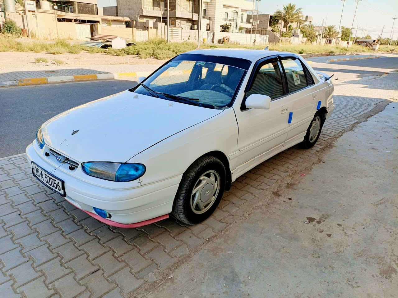 سلام عليكم لانترا للبيع موديل 95 رقم ديالى نكليزي سنويه لل 2030 تحويل ثاني يوم سياره مكفوله من ضربه ولمعجون فقط صبغ جماليه خياسات مابيها تخم تاير جديد صدر جديد كهربائيات كلها شغاله كير محرك مكفولات. مكان السياره ديالى دلي عباس 

السعر  28  اتصل ودلل ***********
