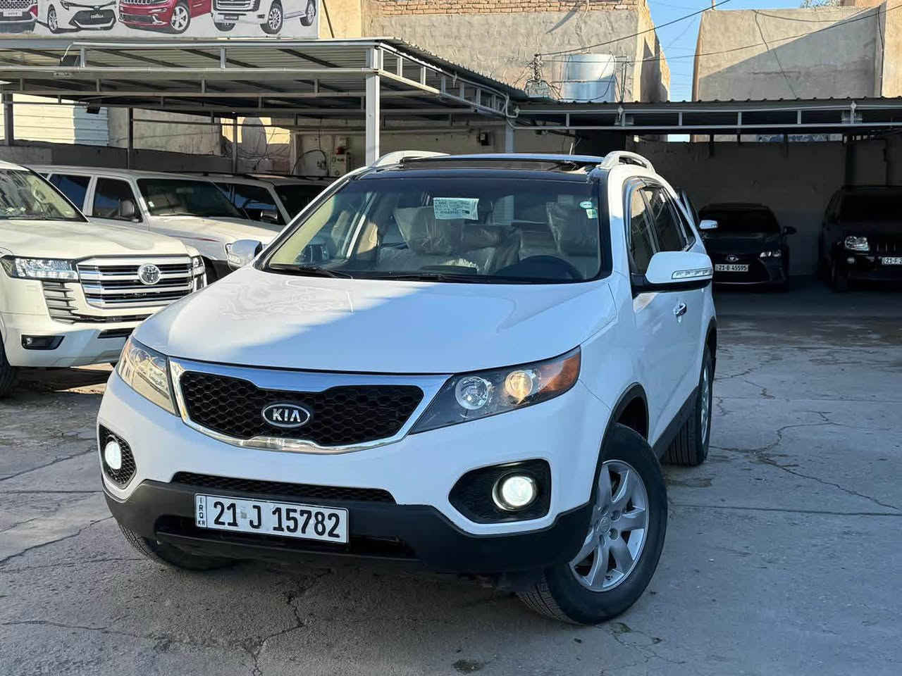 نوع السياره كيا سورنتو 
موديل 2012
مواصفات پانوراما 
تحكم استيرن
محرك 4. 2400
بدون صبغ
سونر مرفق
للاستفسار ***********
العنوان ديالى خانقين / معرض خانقين للسيارات خناقين, ديالى
