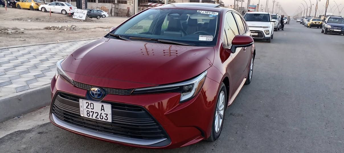 كورلا ٢٠٢٤ هايبرد ضرر جامرلغ خلفي جهة السكن وشويه قبق الجنطه بدون دواخل وبدون ايرباك
رقم شاصي موجود ويه الصور
 فول مواصفات
بصمه تشغيل وبيبان
فتحه
اشاره بالمري
كشن كهرباء
تدفئه بالكشنات
كشنات جلد
اتو هولد
درايف مود
ايفي مود
سايد بريك دكمه
شاحن واير لس
شاشه الكترونيه
رادارات جانبيه واماميه وخلفيه
تحديد مسار
لايت وبك لايت لد
للاستفسار اتصال *********** مكاني ديالى بعقوبه
