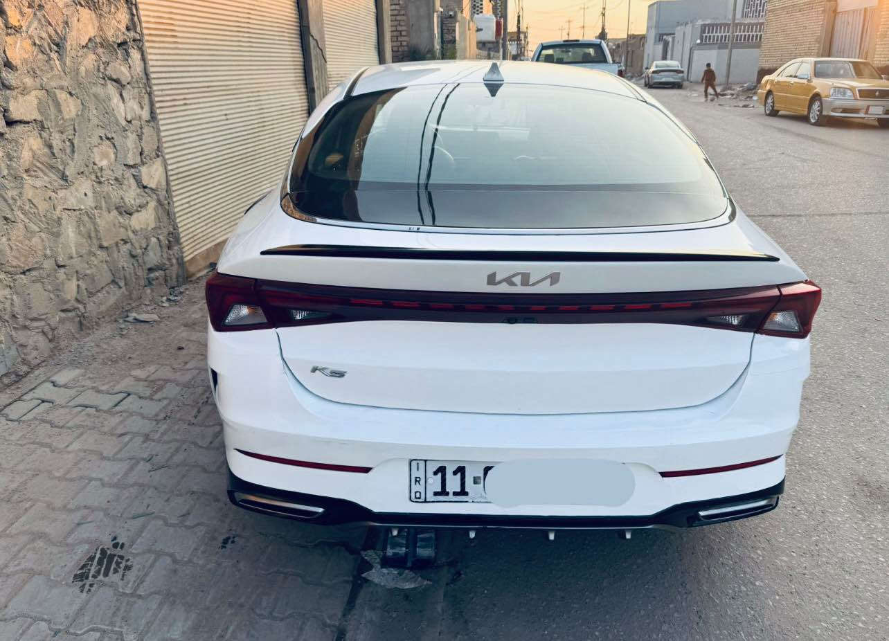 K5 
موديل ٢٢ 
ماشيه ٦٩ وارد كوري اصل بانزين
قطعه وحده كلير جاملغ امامي وبارد شبر بلجنطه
رادار كامره خلفي 
حساسات 
تدفئه كشنات استيرن 
جلد داخل اسود 
نضام قياده ذاتي 
تحديد مسار 
رقم بغداد بسمي حره
مكان السياره نجف
*********** لتفاصيل اكثر النجف, العراق
