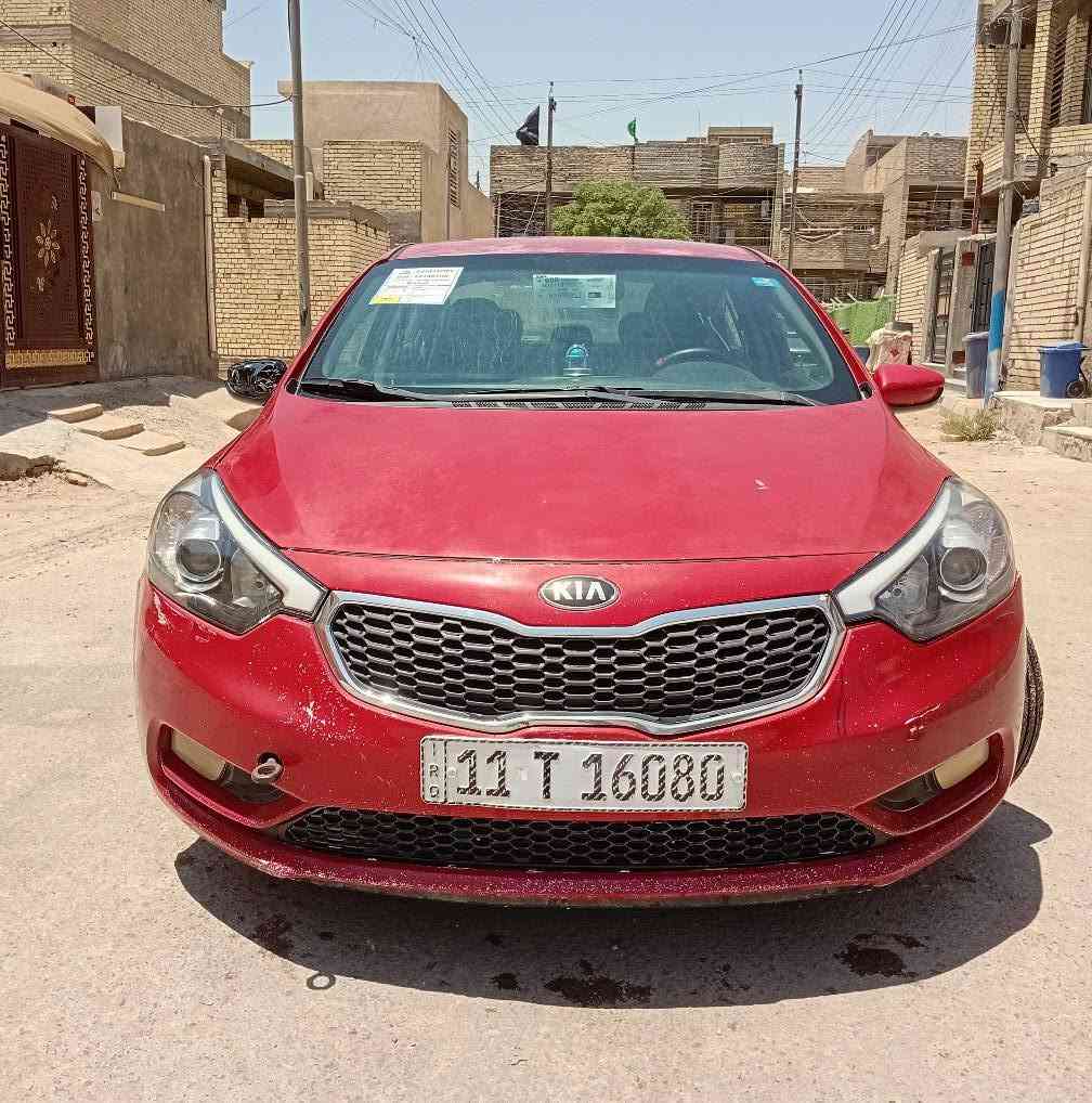 كيا فورتي موديل ٢٠١٦ وارد أمريكي بيهه ٣ قطع صبغ فقط  مكينه ١٨٠٠ دوش  سياره جاهزه من كلشي مكينه وكير تبريد تخم تاير صدر جديد رقم بغداد نكليزي سعر ٨٧ بيهه مجال بصيط مكان سياره بغداد تحويل مباشر *********** بغداد, العراق
