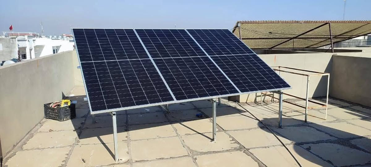 #شمس_الحضارة_للطاقة_الشمسية
متوفر منضومات طاقة شمسية شاملة التجهيز والتركيب بجودة عالية وبأسعار تنافسية
1_الواح من شركة لونجي العالمية ذات كفاءة عالية وبضمان 15 سنة
2_بطاريات ليثيوم غنية عن التعريف ذات عمر طويل وجودة عالية
3_أنفيرترات من شركات رصينة معتمدة
 #عنوان_المكتب
#كركوك_تقاطع_راس_دوميز_قرب_چرزات_لطيف_مجاور_صيديلة_الرند
***********
نموذج من أعمالنا 👇
