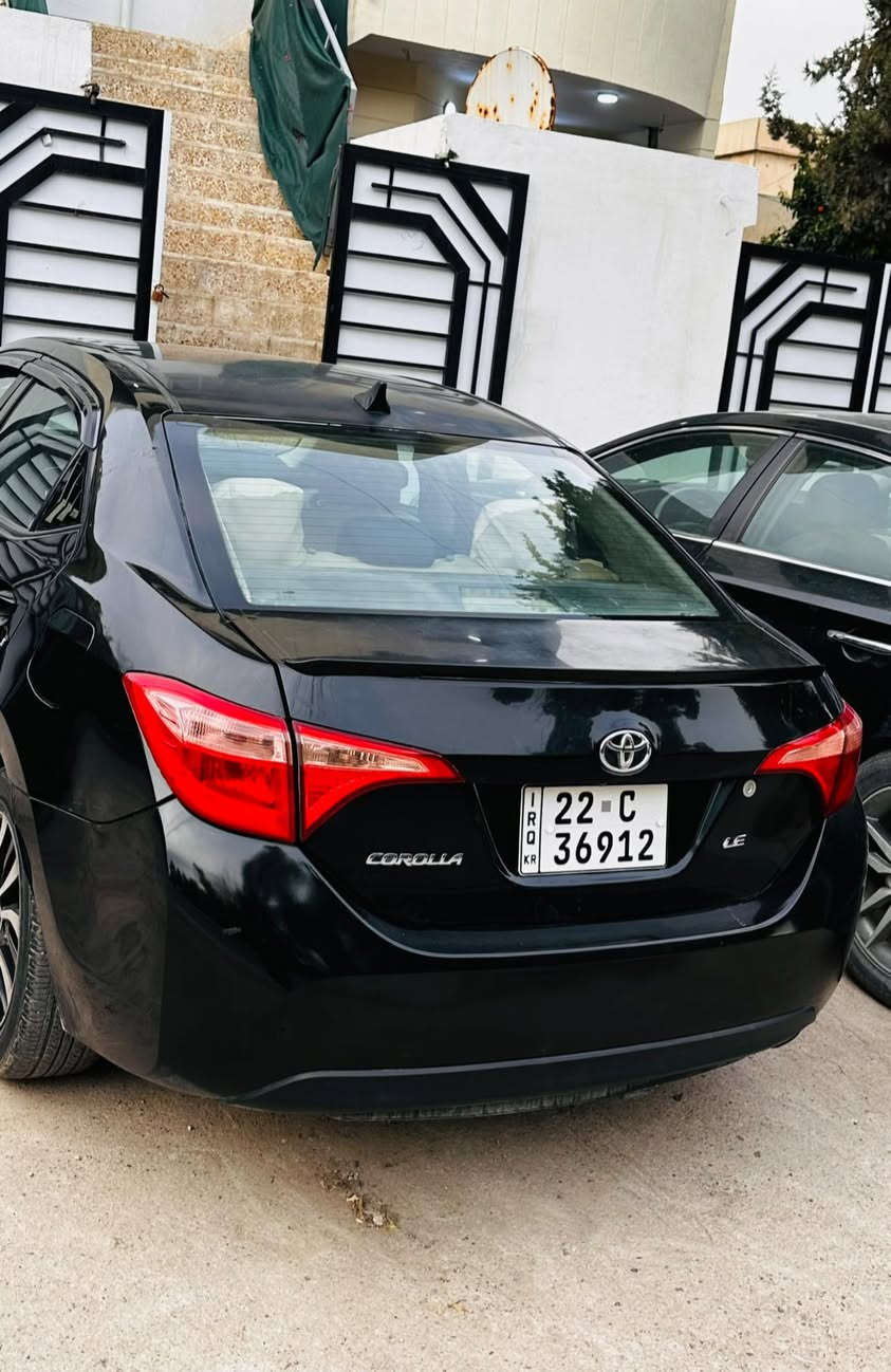 السلام عليكم
سياره كورلا LE

موديلها 2017

سياره مرتبه وناصبه

مواصفاتها

تحكمات ستيرن 

ثلاث انضمه قياده (ايكو ،نورمال،سبورت)

شاشه كار بلي ،شاشه

رقمها اربيل،. دولي

تحديد مسار

مانع انزلاق 

ضررها اربع قطع 

للاستفسار ***********
