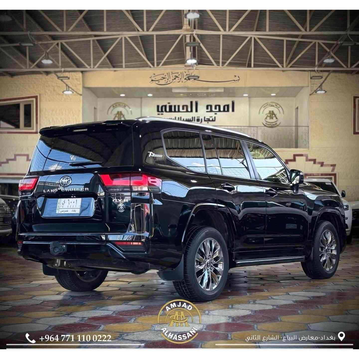 #امجد_الحسني_لتجارة_السيارات 

LAND CRUISER— GX.R—— 2022 ——

➖ ضمان شركه ساز 
➖ عداد مسافة :: 20 الف كم
➖ مغلفة ppf بالكامل 
➖ السياره كفاله عامه من اي ضرر
➖ محرك 6 سلندر 4000 cc
➖ شاشات خلفية ( تطبيق ) 
➖ اللون :: اسود 

للاستفسار عن الاسعار و التفاصيل اكثر 
الاتصال على الرقم 📞
***********
📍بغداد - البياع - الشارع الثاني⁩⁩⁩
