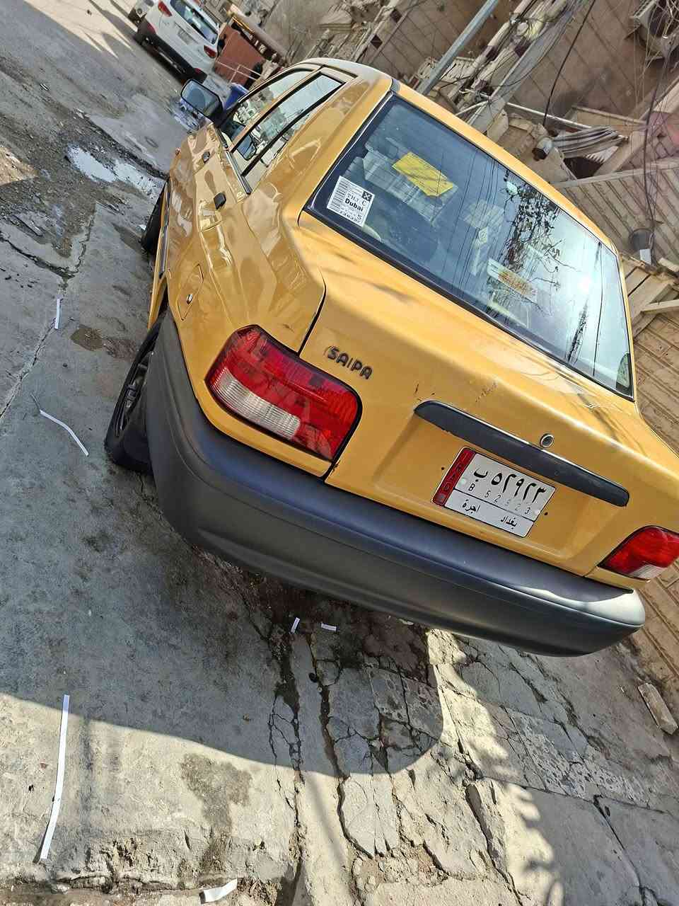 سلام عليكم سايبه موديل ١٦ مكفوله من الضربه والكص التبديل شواصي نضاف كير مكينه كفاله تحويل مباشر حداديه أمامي خلفي جديد مشط جديد تخم تاير سياره مال جناي السعر المطلوب ٣٧ بيها مجال جدا بسيط رقم الهاتف *********** مكان السياره بغداد
