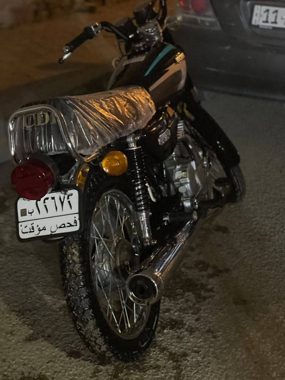 سلام عليكم شباب دراجه للبيع نظيفه كلش ماصارلها اقل الشهر اوراق سكنر معمره هوندا شراي يتصل ***********
