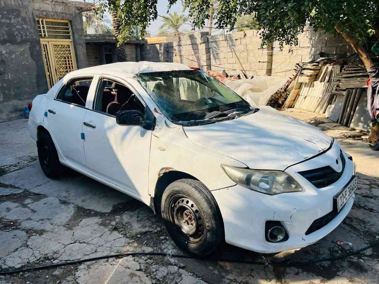 سلام عليكم اخوان للبيع كورلا موديل 2013 رقم اربيل دولي بسمي اخوان سياره تعرضت لحادث صفحه السايق كما موضح بلصور ابيع على حادثهه سياره شغاله مكاني بغداد سعر والاستفسار على الرقم ***********
