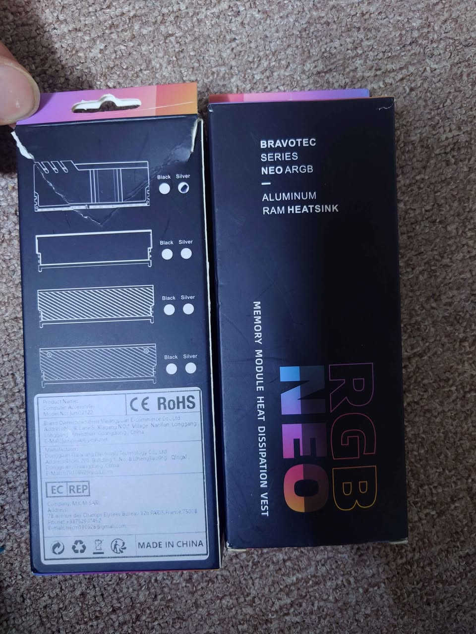 مبرد و rgb للرامات 2قطعة ب25 الف كركوك, العراق


**إذا كنت صاحب هذا الإعلان وتريد حذفه لأي سبب، رجاءا أرسل رسالة إلى الدعم الفني**