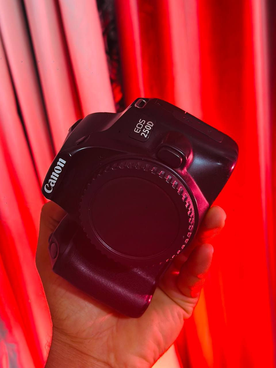 كانون 250d+عدسه 50m STM
دقه 24.2 ميكابكسل 
تصوير فيديو 4k  مع تتبع الوجه
فوكس سريع وايفا وبلوتوث 
ميزه تعديل الالوان 
ملحقاته كامله كارتون وشاحن وبطارية وحزام كتف 
السعر خاص 
واتساب ***********
