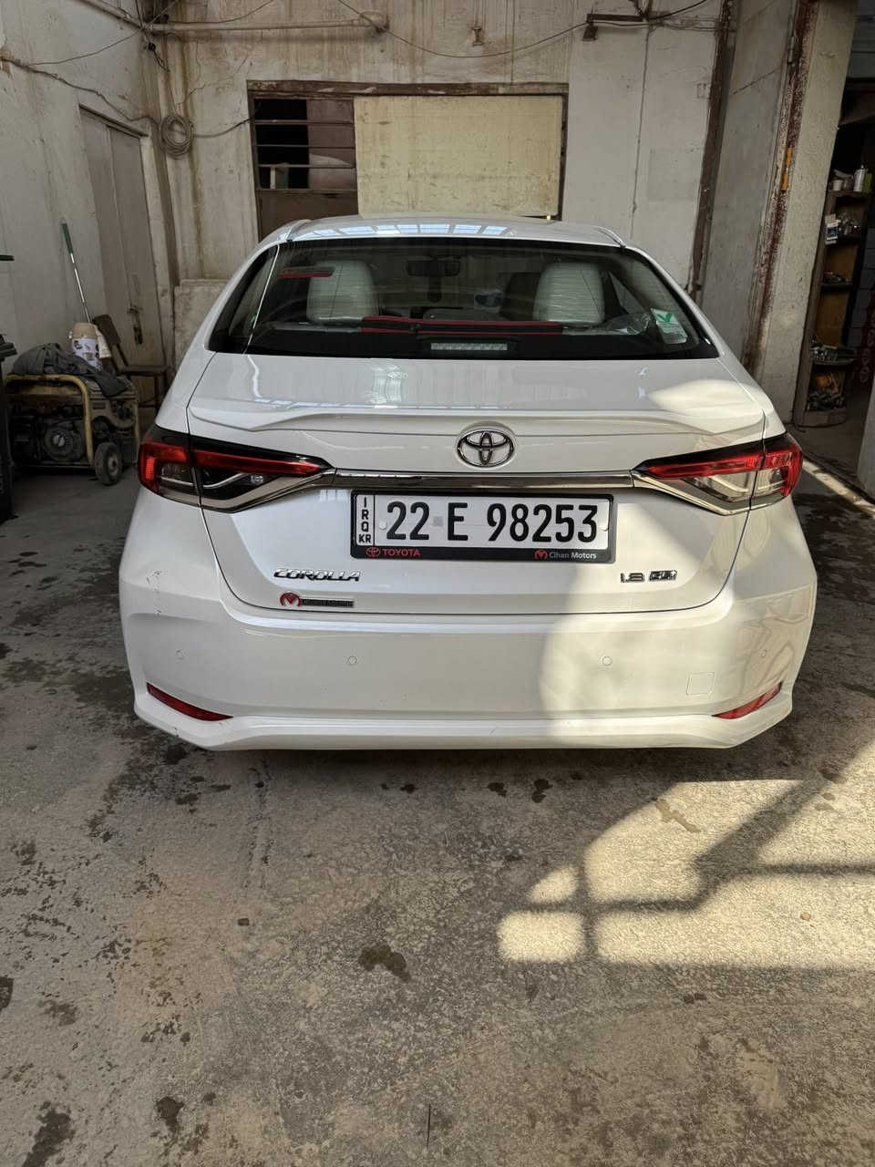 كورلا ياباني بانزين فقط
شركه جيهان موديل 2024.مكفوله من الصبغ والبارد والتبديل 
بيها رصعتين واضحات بلمنشور
فول موصفات 
.بصمه عدد 2 مال شركه
.اشاره ترحيب
.شاشه كار بلاي
.سلايد روف
. مري كهرباء
.حساس  امامي خلفي
سعر 188 بيها مجال
مكاني بعقوبه
***********
