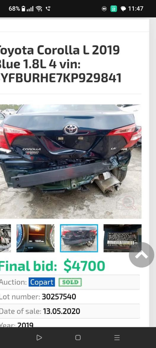 سلام عليكم كورلة لبيع سيارة حلوة نظيفة حادثهة قبق جنطة جاماغ بارد شوية بل باب مكان سيارة ديالئ 125 بيهة مجال ***********
