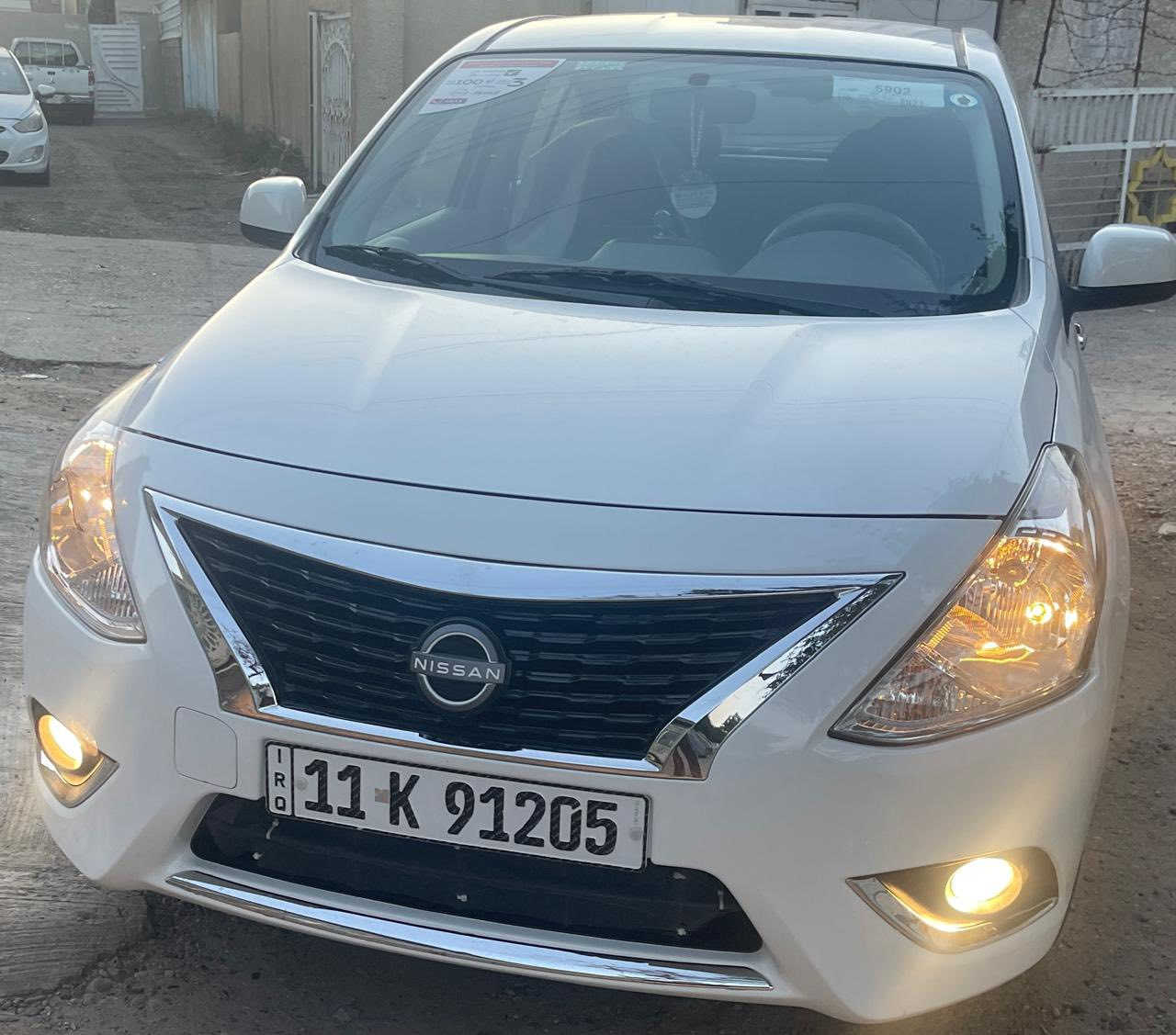 ‏سلام عليكم ورحمة الله وبركاته للبيع فقط نيسان صني هندي موديل 24 ماشي 8000 فقط مكفوله كفاله عامه بعدها على وضع الشركة وبيه اضافات ابطاين للصندوك وللبنيد رقم بغداد بسمي السعر 136 وبها مجال بسيط ***********
