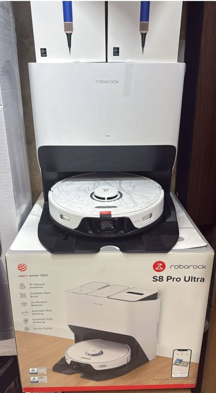 مكنسة روبوت روبوروك  S8 pro ultra   روبوت الوحش في الساحة كنس ومسح وتفريغ ذاتي  تغسل الوصله  قوة سحب جبارة قل وداعا لتعب الكنس والمسح   وتنظيف المنزل @الجميع


**إذا كنت صاحب هذا الإعلان وتريد حذفه لأي سبب، رجاءا أرسل رسالة إلى الدعم الفني**