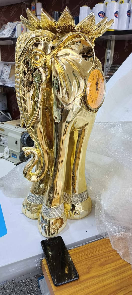 تحفيية على شكل فيل 🐘 
ساعه من كل جهة
حجم كبير 
عدد 2  
ماعرف سعره انت قيم
كربلاء الي يعرف سعر اكتبه كربلاء, العراق


**إذا كنت صاحب هذا الإعلان وتريد حذفه لأي سبب، رجاءا أرسل رسالة إلى الدعم الفني**