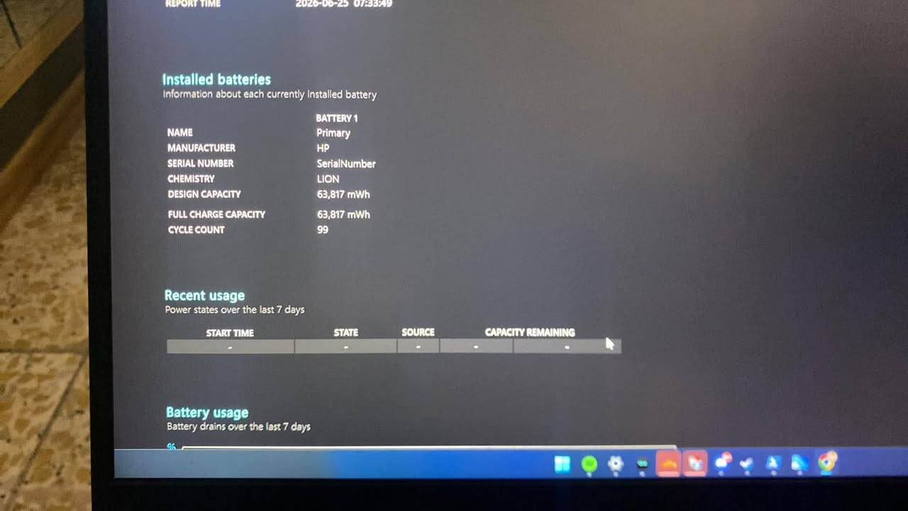 🔥 للبيع لابتوب Gaming احترافي بحالة ممتازة جداً 🔥
💻 AMD Ryzen 5 8645HS
🎮 NVIDIA GeForce RTX 4050 6GB GDDR6
⚡ RAM 16GB DDR5 5600MT/s
🚀 SSD NVMe 1TB فائق السرعة

✅ يشغل أحدث الألعاب بسلاسة عالية
✅ مناسب للتصميم، المونتاج، البرمجة والهندسة
✅ أداء قوي جداً وسرعة استجابة ممتازة

🔋 البطارية 100% ممتازة
والملحقات الأصلية موجودة
✨ استعمال خفيف جداً ونظافة عالية
🎁 هدية مجانية: مبرد لابتوب بمروحة

⭐ جهاز جاهز للاستخدام مباشرة بدون أي ملاحظات
⭐ مواصفات حديثة وأداء ينافس الأجهزة الأعلى سعراً

📍الفحص والمعاينة متاحة للجادين
📩 للاستفسار أو الحجز راسلني على الخاص او ***********
السعر 💵 💵 💵 980 مناسب جدا هارد تيرا لابتوب نظيفة جدا 
مكاني بغداد الكرخ 
🔥 فرصة ممتازة للحصول على جهاز قوي بحالة شبه جديدة مع هدية مجانية.
