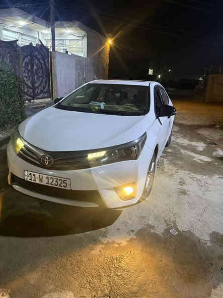 السلام عليكم كورلا للبيع 2015 خليجيه فول ١/١ فتحه بصمه تشغيل بصمه باب بصمه جنطه اشايربلمري تبريدبيانو محرك 2000 كير خيرمنالله  السونار بالمنشور  رقم بغداد الجديد بسمي  السكن بغداد رقم الهاتف ***********. السعر150 بيها مجال
