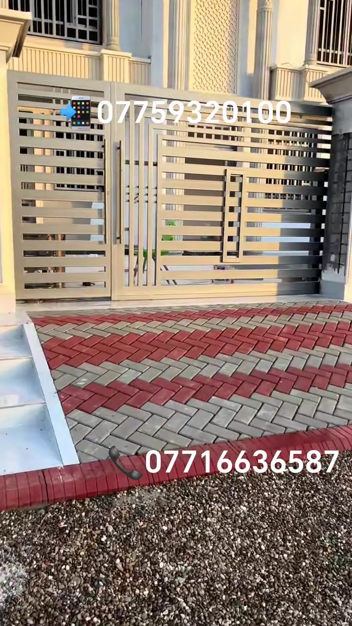 لعمل وتجهيز جميع أنواع المقرنص والارضيات ، كرمستون ، سواقي ، كابات ، كرستة وعمل وبأشكال مختلفة ، يستخدم لكراج المنازل والابنيةوالارصفة
الشوارع ولمماشي الحدائق والمنتزهات. يتوفر بألوان عديدة وكذلك مقاوم للرطوبة والاملاح  بشرط يكون العمل درجة اولى وذات جودة عالية
للاستفسار الاتصال او واتساب 
على الرقم 📲*********** 📞***********
لعمل وتجهيز جميع أنواع المقرنص والارضيات ، كرمستون ، سواقي ، كابات ، كرستة وعمل وبأشكال مختلفة ، يستخدم لكراج المنازل والابنيةوالارصفة
