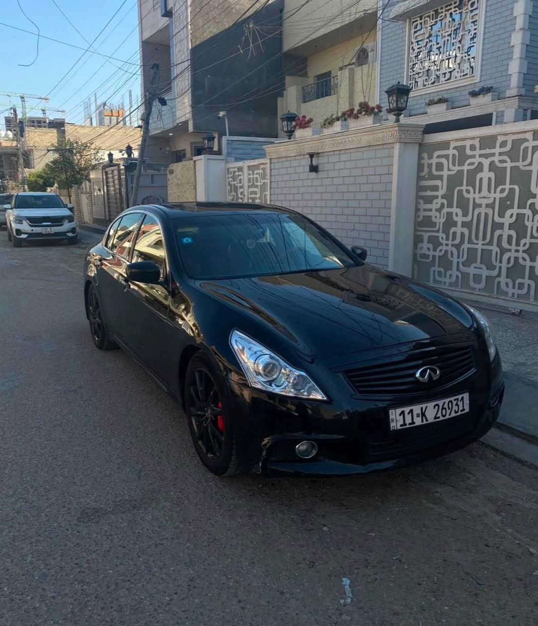 للبيع أو مراوس بجيب 
Infiniti G37 2013 
اللون  أسود 
 المكان بغداد 
رقم السياره بغداد
 ماشية 63 ألف ميل فقط
محرك VQ 3.7 V6 - 300HP تو ويل دفع خلفي 
 كير جديد
  محرك جديد
  ضفيرة جديدة
  كشنات خزن
  فتحة سقف
  كاميرا خلفية
  حساسات خلفية 
كشنات كهرباء
  جام أوتو
  أضوية أوتو
  شفتات ستيرن
  سماعات Bose
  كروز كنترول
  تحكم بالمرايا
 تحكم ستيرن كهربائي
 بريكات برمبو
تحكم سرعه كروس
السعر ١١٥٠٠$ او مراوس بجيب
غير متواجد على الفيس
رقم صاحب السيارة 
جعفر   +964 788 292 6468 بغداد, العراق


**إذا كنت صاحب هذا الإعلان وتريد حذفه لأي سبب، رجاءا أرسل رسالة إلى الدعم الفني**