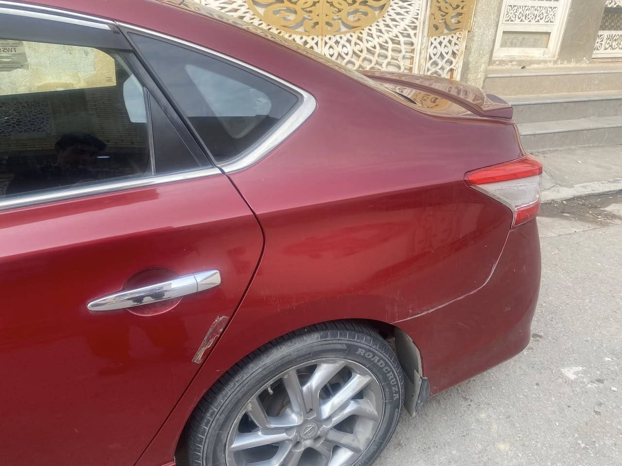 سلام عليكم سيارة نيسان سنترا 2014 ماشيه 106 السعر 95 أو بيه مجال المكان كربلاء ***********
