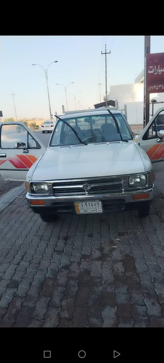بيكب للبيع موديل 93رقم ألماني سنويه 27مشروع وطني بيها طخات بدون حادث محرك شاصي سعر 50وبي مجال شرط للستفسار اتصل *********** مكان كركوك ***********
