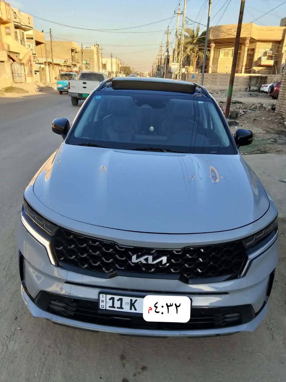 سلام عليكم سورنتو 2023 امريكي لون اسمنتي 
فلو مواصفات vip
بانورما.كشنات.جلد.7 مقاعد
بدون صبغ 
محرك 2500 توربو 
رقم دولي بغداد تحويل ثاني يوم سيارة جديدة ابشكل 
استفسار على هاذ الرقم ***********
