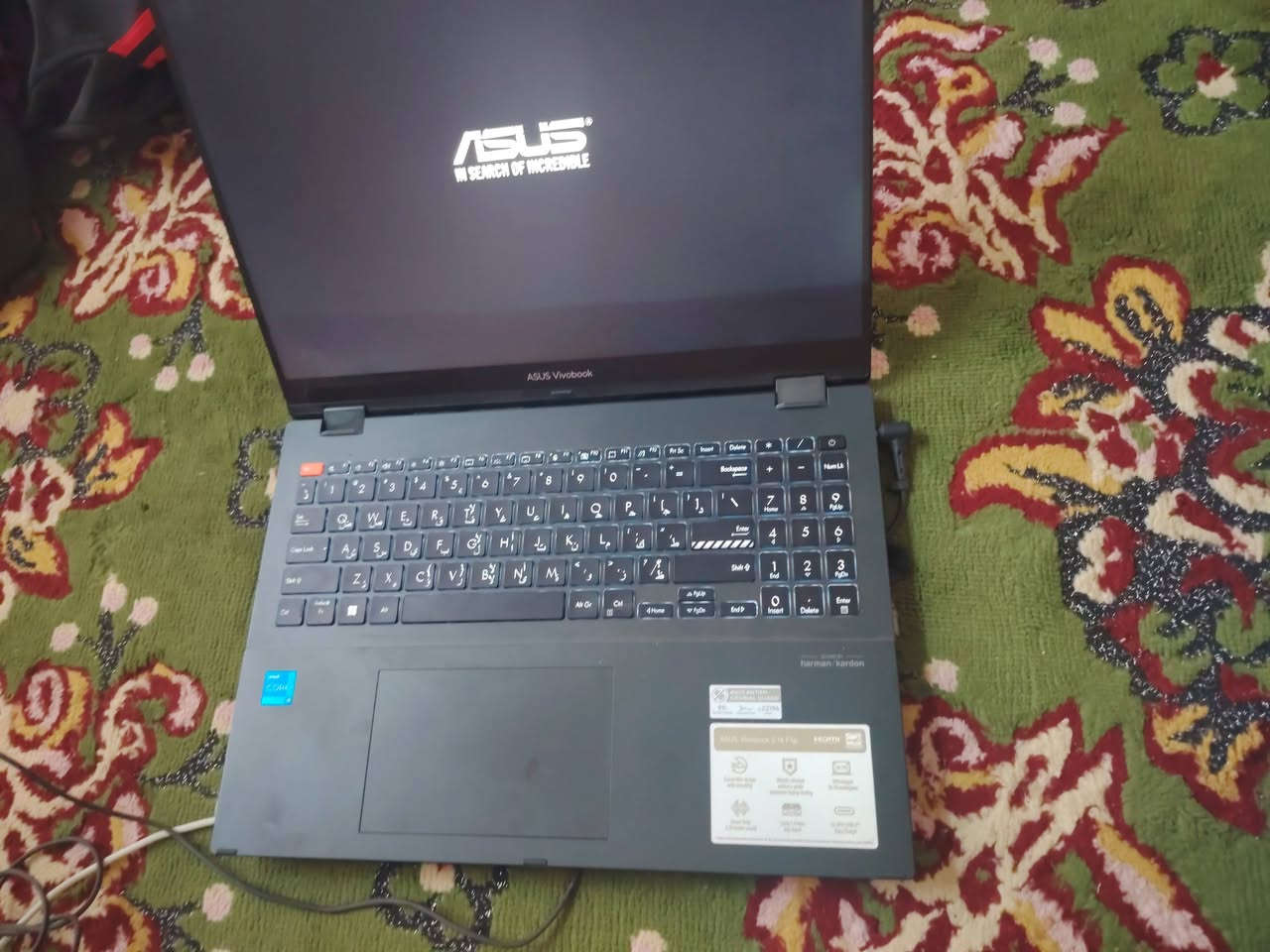 لابتوب Asus S16 flip لمس مع قلاب شاشة 180 درجة كارتون
للبيع مستعمل جدا جدا جدا قليل


**إذا كنت صاحب هذا الإعلان وتريد حذفه لأي سبب، رجاءا أرسل رسالة إلى الدعم الفني**