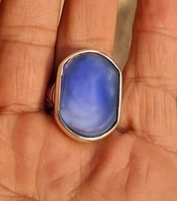 عقيق يماني بنفسجي طبيعي بصياغه يدويه للبيع مكاني بغداد يوجد توصيل إلى ...