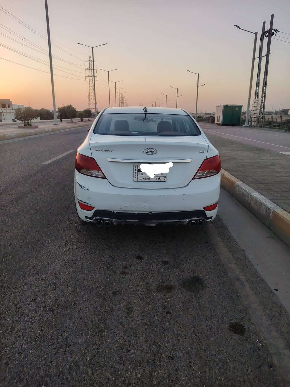 السلام عليكم
مكلف بالنشر 
للبيع سيارة اكسنت موديل 2016 محرك 1600 وارد خليجي مكفولة من الحادث محرك وكير بحالة جيدة
السعر  الاتصال على الرقم يتوفر واتس 
***********
