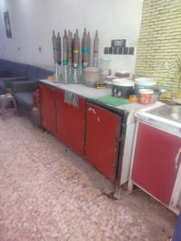 غراض كاملا مال كوفي مضخم سماعتين براد ثلج طباخ بوجه هوه كامرات 4 كاملا...