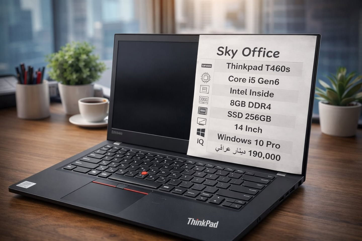 � أفضل عروض لابتوبات Lenovo – أداء يعتمد عليه! 🔥
هل تبحث عن لابتوب عملي، قوي، ومناسب للدراسة أو العمل؟
💻 لابتوبات Lenovo ThinkPad توفر لك الجودة، المتانة، والأداء العالي بسعر مناسب.

✨ المميزات:
✅ معالجات Intel / AMD أصلية
✅ سرعة عالية بفضل SSD
✅ تصميم أنيق ومتين
✅ مناسب للأعمال، الدراسة، البرمجة، والاستخدام اليومي
✅ أنظمة Windows أصلية

💰 أسعار منافسة تناسب الجميع
📦 الكمية محدودة
📍 متوفر لدينا في Sky Office

📩 تواصل معنا الآن للحجز أو لمعرفة التفاصيل
لا تضيع الفرصة… Lenovo خيارك الذكي 🚀
متوفر توصيل لجميع محافظات العراق  🚚 
***********
