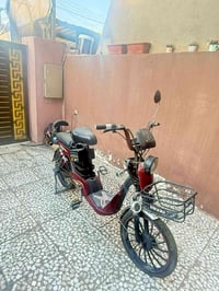 دراجة شحن • ٤ بطاريات • اطارات فاشه
