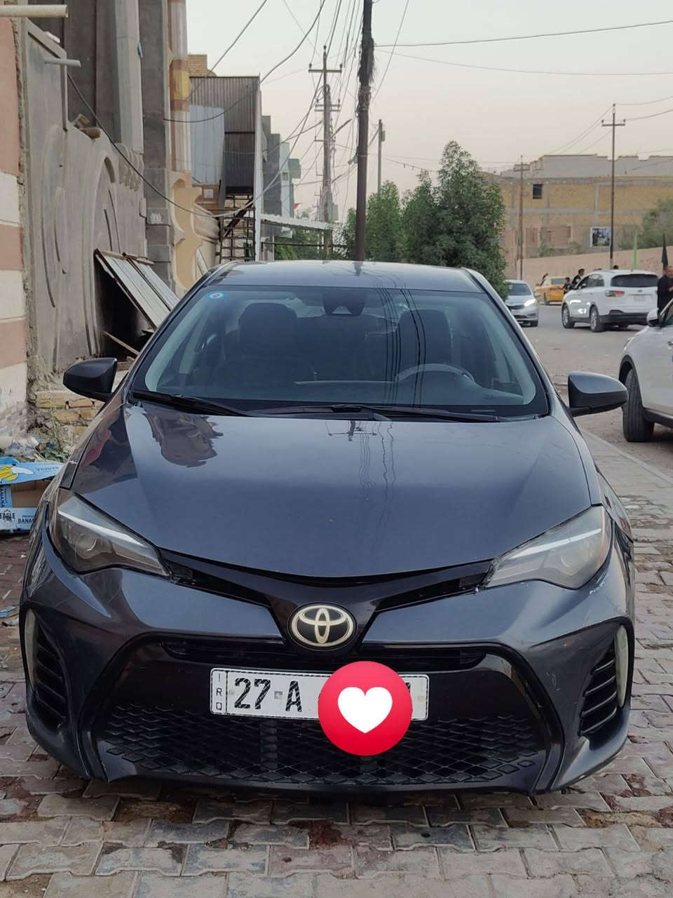 سلام عليكم كورلا لبيع
موديل 2018 ضربه سيارة بنيد معمر نفسيته والباقي مكفول 
حجر صالنصه رادار تبريد ثلج سياره جاهزه حره ذي قار بسمي سعر 125$ وبي مجال 
ناصريه مركز ***********

