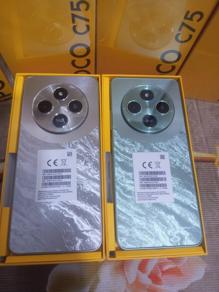 ‏جديد جديد الاصلي شرط الفحص  عرض 🔥من شركة بوكو 75c. ذاكرة 256الرام 8بطاريه 5الاف ملي امبير معالج قوي العاب تصفح كامل المحلقات الحجز و الاستفسار وتساب  توصيل لجميع المحافظات العراق   السعر فقط 135جوه سعر الجمله ***********
‏ بغداد, العراق
