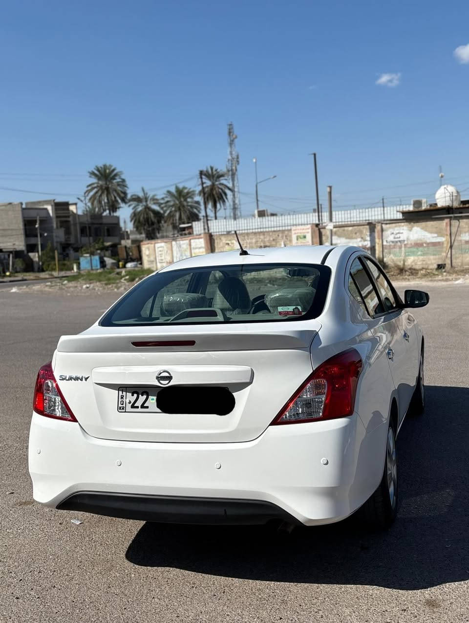 السلام عليكم
للبيع نيسان سني 2025 زيرو 
المواصفات يدات نيكل داخل مخمل شاشة اندرويد كامرة خلفية تبريد قطعتين تحكم ستيرن جهتين محرك 1500 جام كهرباء  ماشية( الف فقط حقيقي)وباقي المواصفات العادية السيارة رقم اربيل باسم شركة وكالة تحويل ماكو مشكلة العنوان/بغداد/العامرية 
السعر/12.600$وبيها مجال 
هـ/***********
