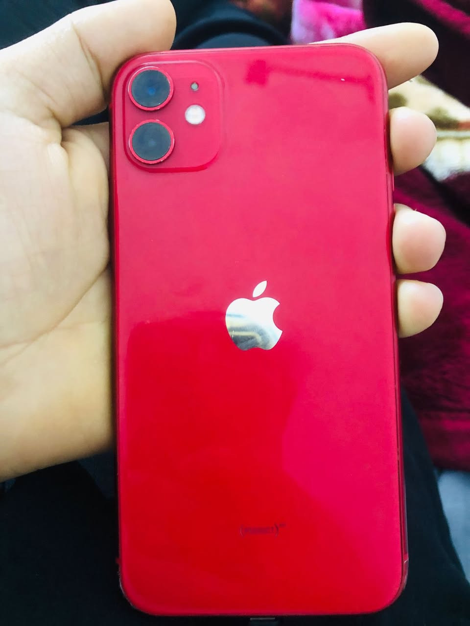 سلام عليكم آيفون ١١عادي قطعه نضيفه جهاز فقط مستبدل بي شاشه  وبطاريه وشاشه من جهاز ثاني محوله اصليه والبطارية ١٠٠ اصليه ذاكره ١٢٨  سعره ٢٦٠ وبي مجال قليل مكاني بغداد الكريعات ***********بي وتساب
فقط
