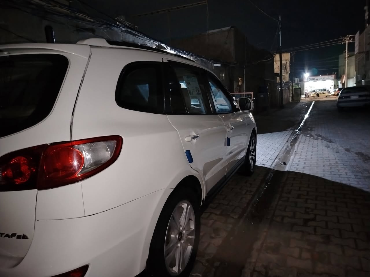 اللهم صل على محمد وآل محمد
السلام عليكم
سنتافي للبيع بغداد 2010خليجي رقم انكليزي مداور أي وقت يعجبك 
السياره بيهه ضربه بل تكمه الخلفيه وبل جاملغ الأمامي مثل ماموضح بل صوره السياره مصبوغه عام درجه أوله
محرك 6 سلندر 3.5 فتحه تحكم استيرن اشاير بل مري
زنون ثلجي تاير امامي جديد حداديه جديده السياره نصبته كلش حلوه الاستفسار ***********
