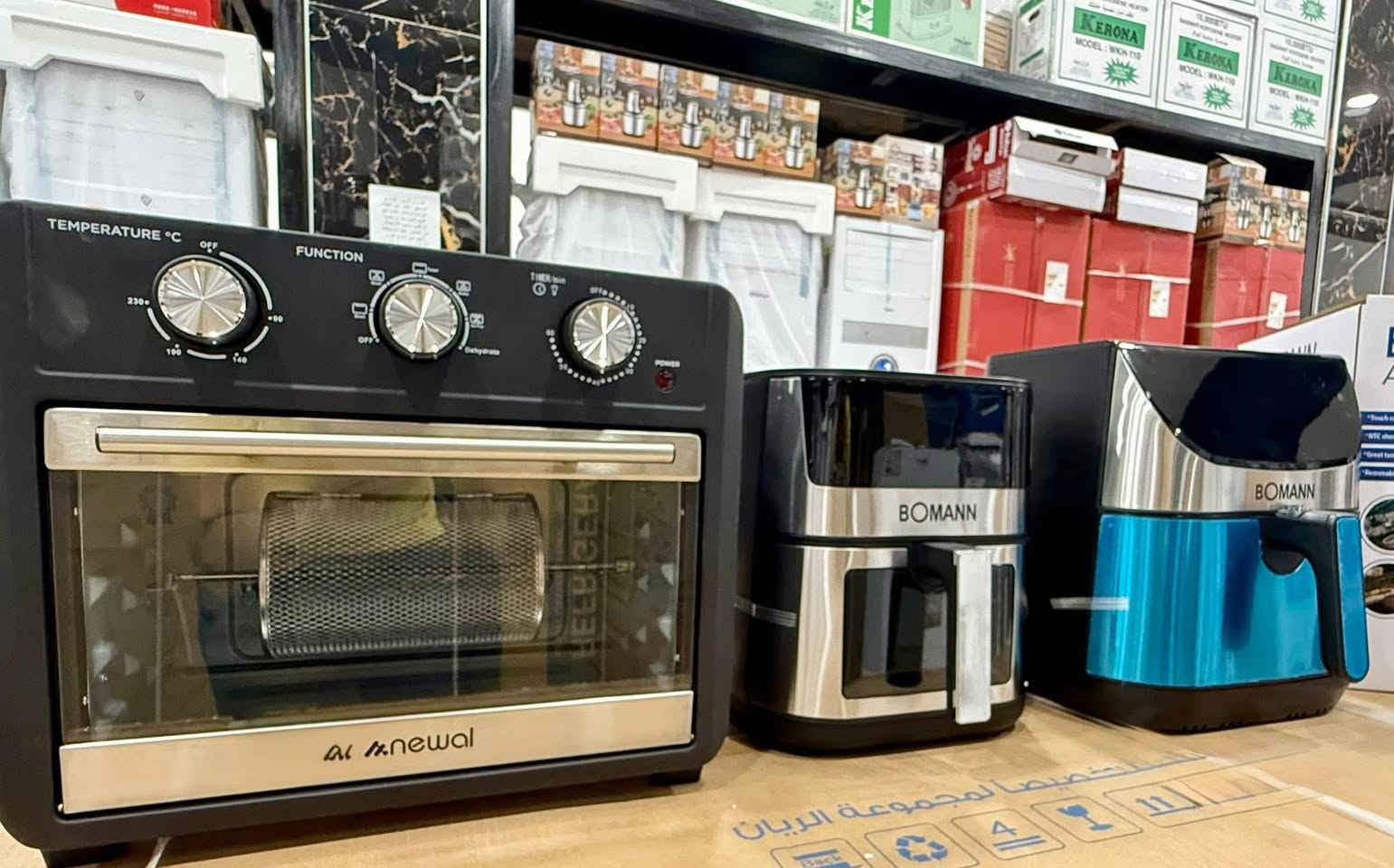 🌙✨ بمناسبة شهر رمضان المبارك ✨🌙

🌟 زبائننا الأعزاء…
كل ما يحتاجه مطبخكم الرمضاني متوفر عدنا ✨
كل أدواتك في مكان واحد 😃

🔹 #طاحونة_كهربائية_ثقيل ✅
🔹 #خلاطات_بنوعيات_مختلفة
🔹 #محضرة_طعام_حجم_كبير
🔹 #قلاية_هوائية
🔹 #كابسة_صاج
🔹 #كابسة_حلويات
🔹 #هيتر_ليزري
🔹 #مهراسة
🔹 #ميز_طعام
🔹 #كراسي_بلاستك
🔹 #كاونترات
🔹 #سيت_قدر_ستيل_اصلي

📞 للاستفسار : *********** – أبو سلطان

📍 مجمع ابو سلطان التجاري
حديثة – الشارع العام
الطريق الرابط بين نافورة حديثة وجسر الحويجة الحديدي

🔴 البيع #نقدي و #بالتقسيط_المريح
لجميع حاملي #ماستر_كارد مصرف الرافدين 🤝

#رمضان_كريم #عروض_رمضان #اجهزة_كهربائية #ادوات_مطبخ #تجهيزات_منزلية #حديثة
