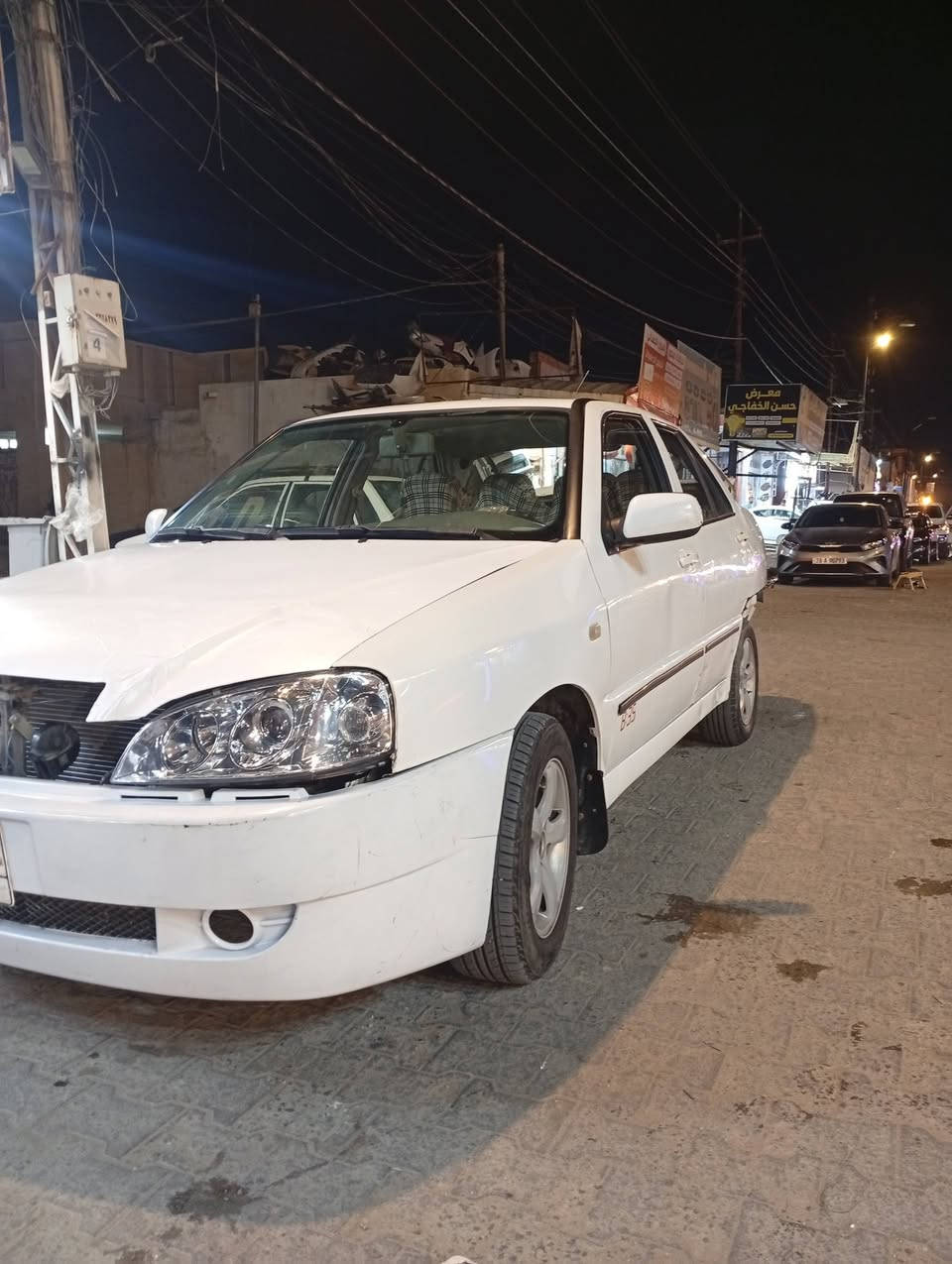 للبيع شيري كوين موديل ١٣ سياره مكفوله من كير مكينه تبريد حداديه تخم تاير كهربائيات بيها ضربه فقط جاملغ الخلفي بدون دواخل كما موضح بالصوره بدون ضرر في الحوض رقم نجف راعيها نجف السعر ٢٧ بيها مجال الاستفسار الاتصال بالرقم ***********
